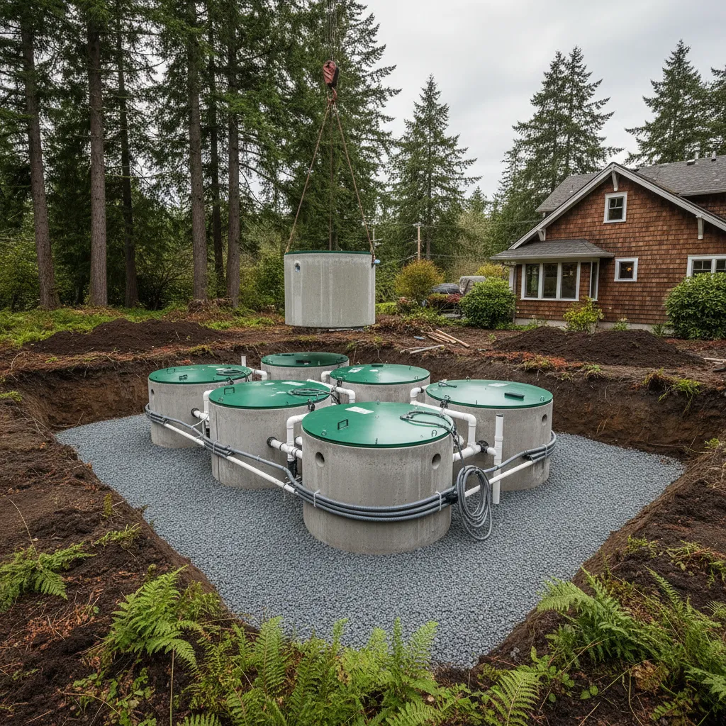 alternative septic system installation portland or square