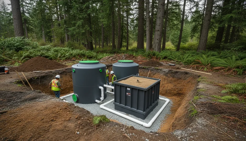 alternative septic system installation portland or wide