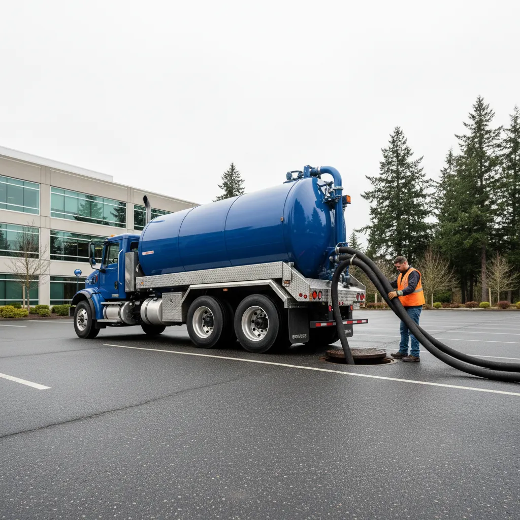 commercial septic tank pumping portland or square