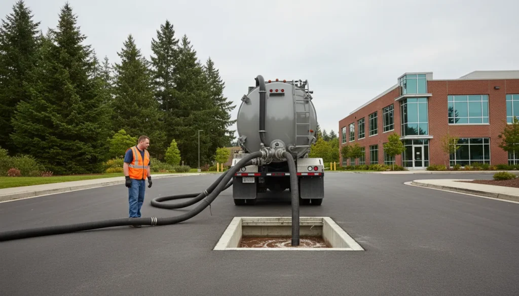 commercial septic tank pumping portland or wide