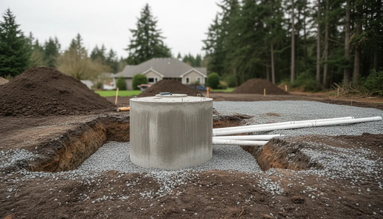 portland or conventional septic system installation wide