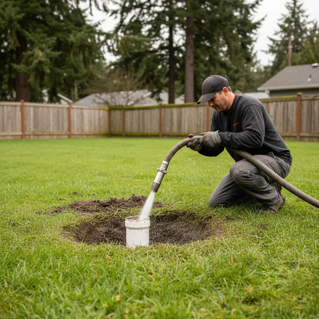 portland or drain field hydro jetting square