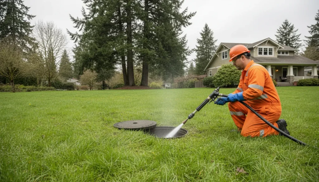 portland or drain field hydro jetting wide
