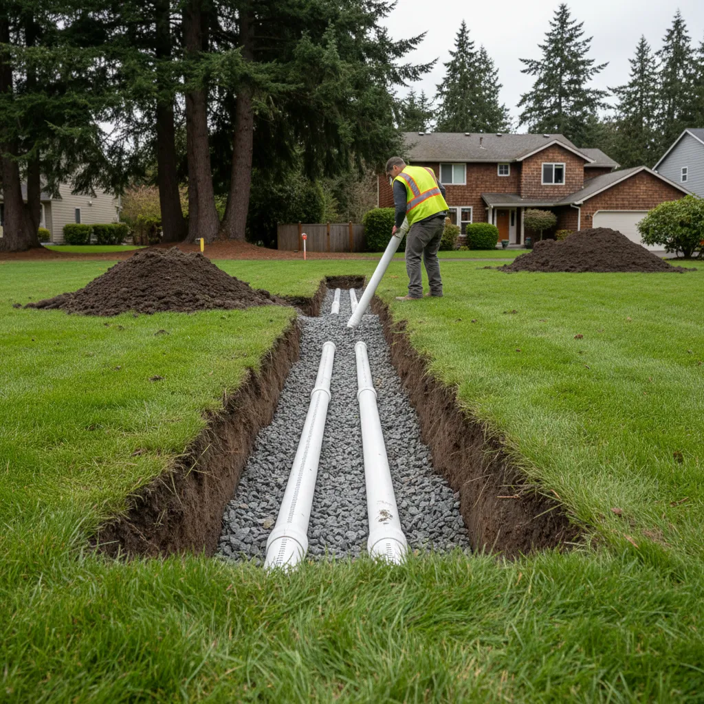 portland or drain field repair square