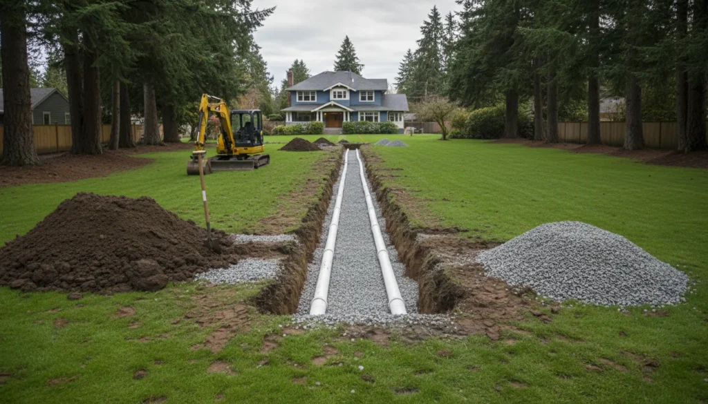 portland or drain field repair wide