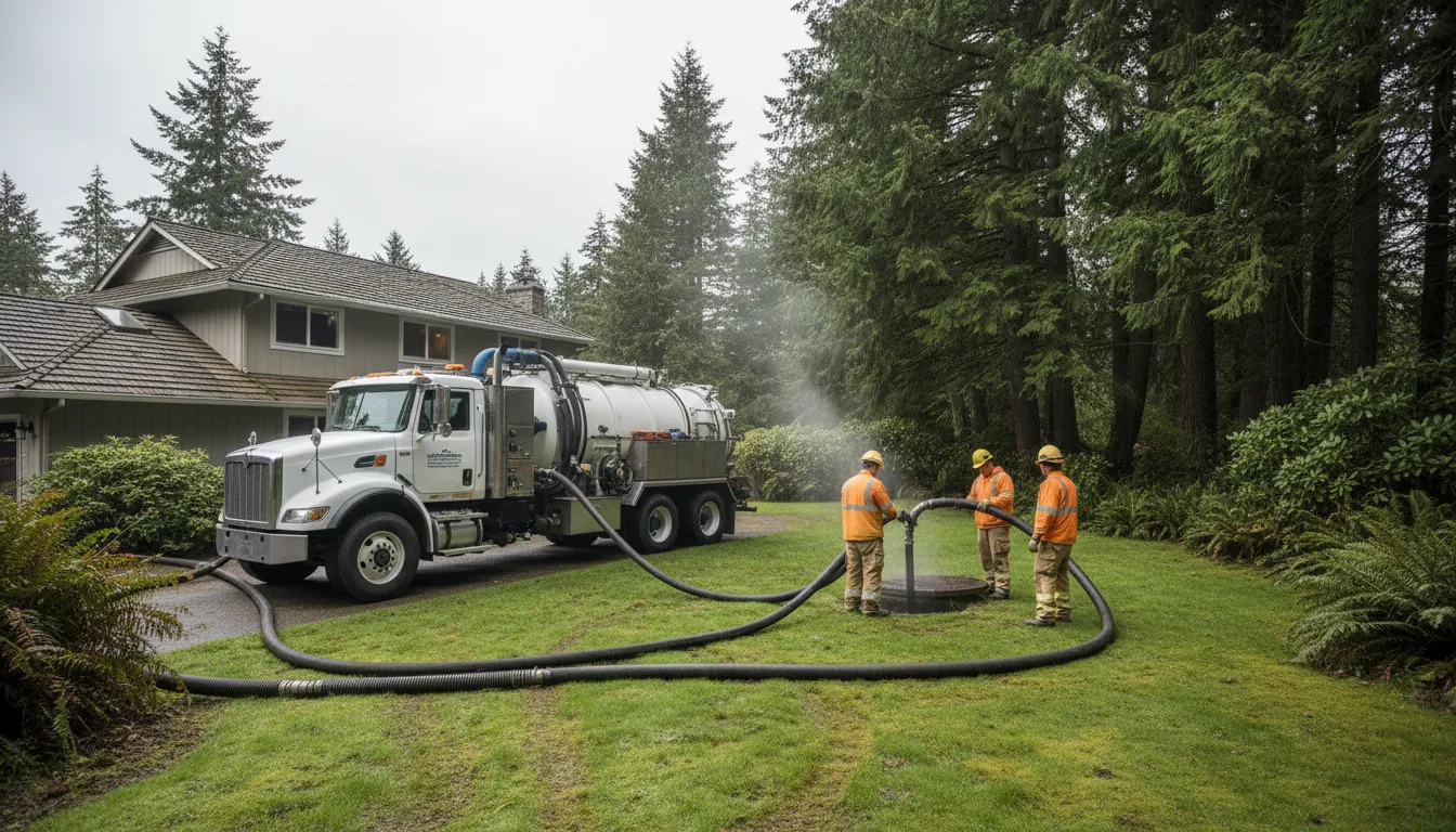 portland or emergency septic tank pumping wide
