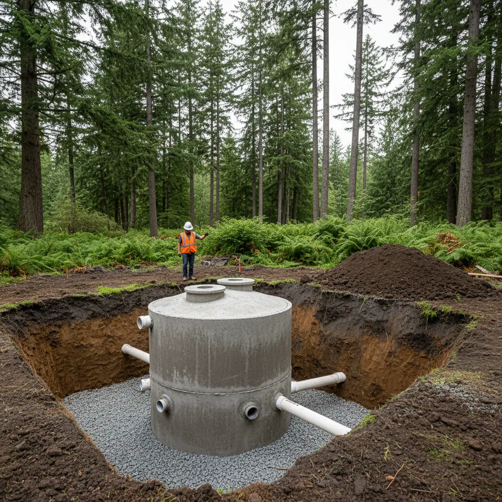 septic system installation portland or square