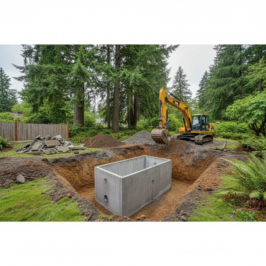 septic tank replacement portland or square