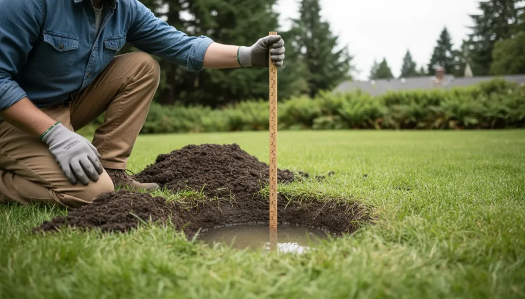 soil percolation testing portland or wide